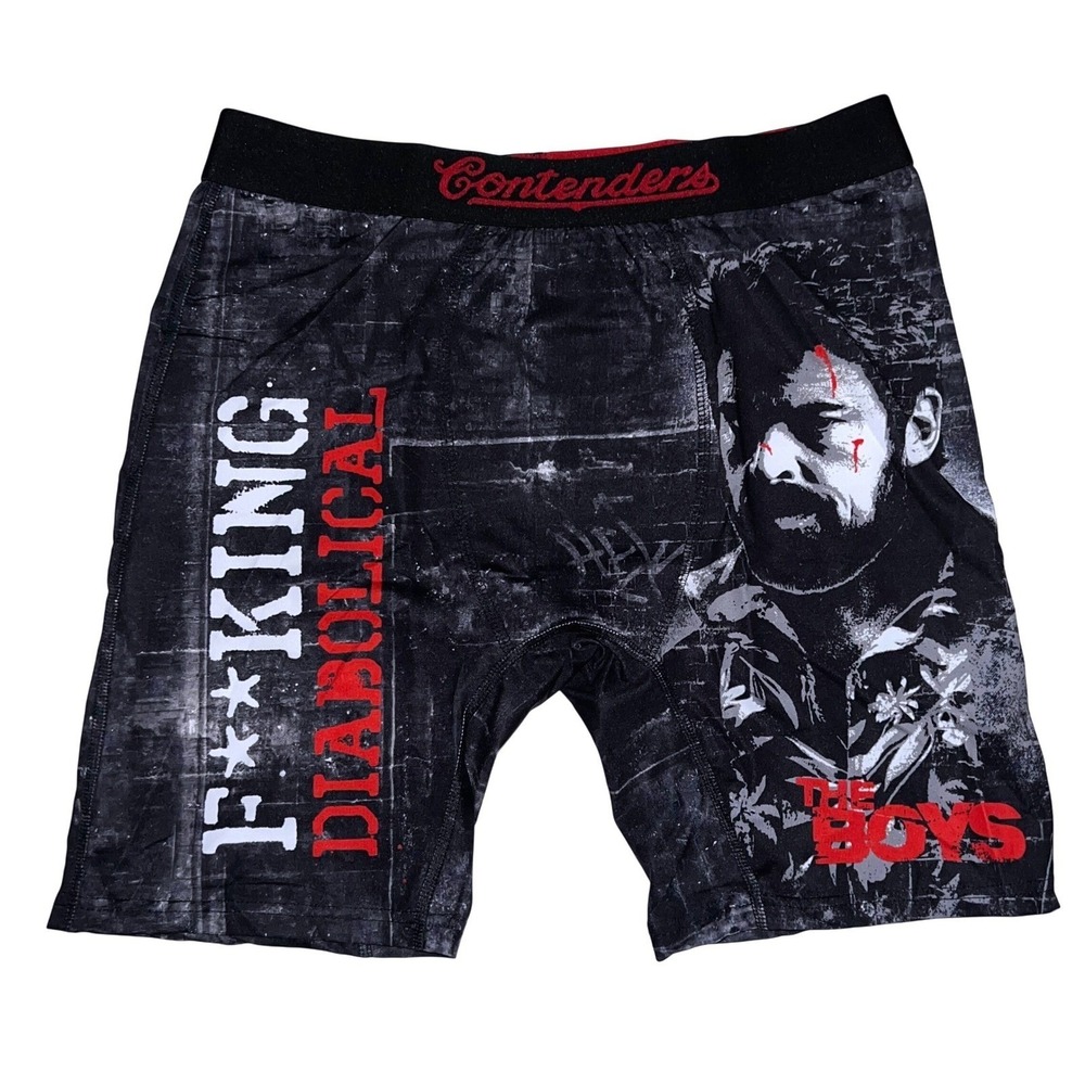 Contenders The Boys Billy Butcher Boxer Briefs Mens Small F**king Diabolical NEW